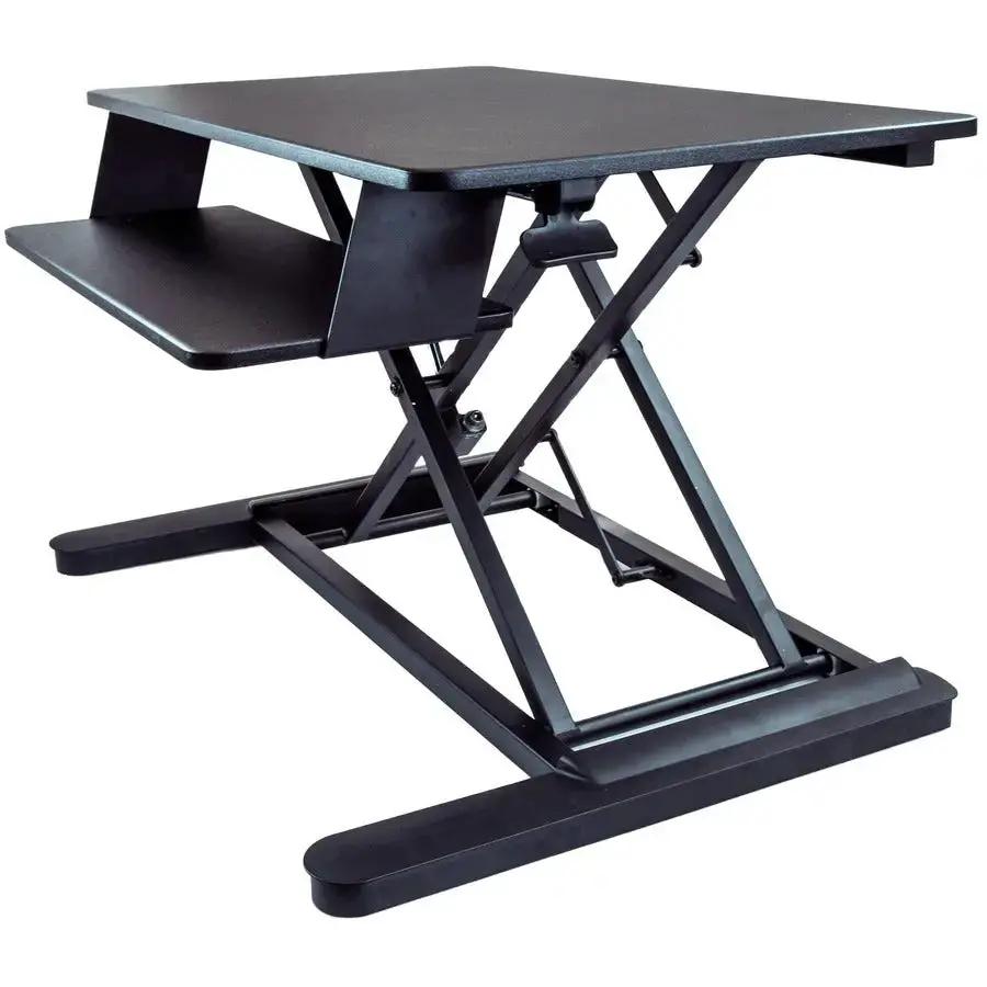 StarTech.com ARMSTSLG Sit-Stand Desk Converter with Large 35-Inch Work Surface by STARTECH.COM
