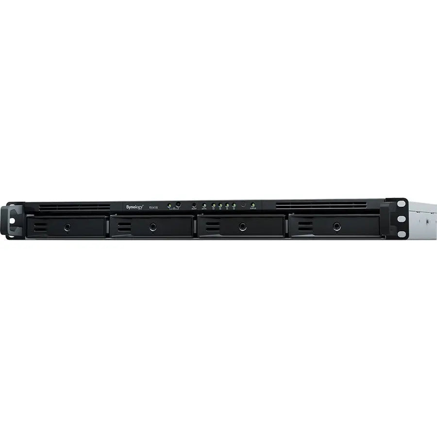 Synology RX418 4-Bay 1U Rackmount Drive Enclosure for Synology RackStation Storage Servers