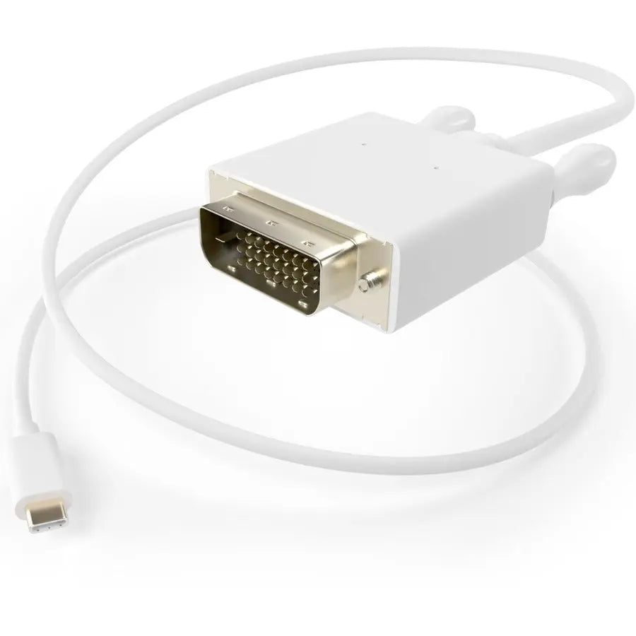 Unirise USB Type C to DVI-D Dual Link Male Cable 6Ft – High-Performance Video and Data Transfer
