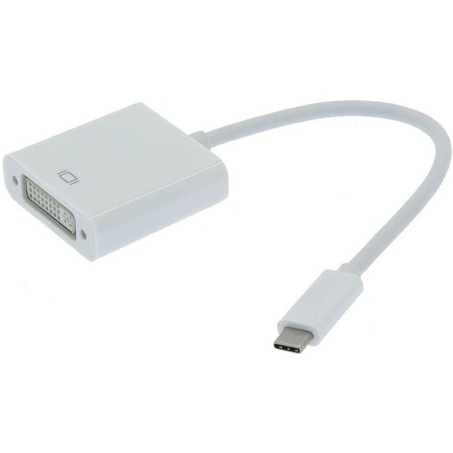 Unirise USB Type C to DVI-I Dual Link Female Adapter - High-Performance Video and Data Connectivity