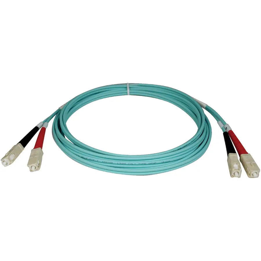 Eaton Tripp Lite Series N806-15M 15ft OM3 Laser-Optimized Multimode Fiber Optic Duplex Patch Cable
