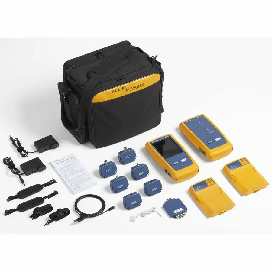 Fluke Networks DSX2-5000 Cable Analyzer – 1 GHz Copper Certification for Cat 8, Cat 6A, and More