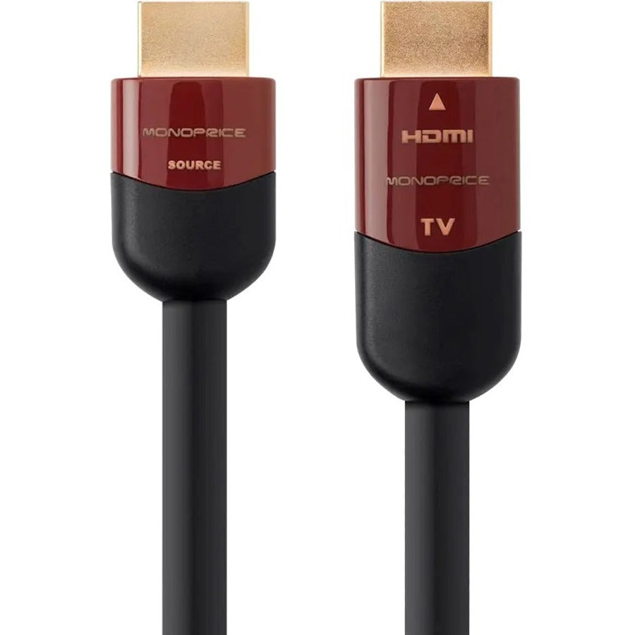 Monoprice Ultra Series 30ft 4K High Speed HDMI Cable - CL2 In-Wall Rated, Active 18Gbps, Black
