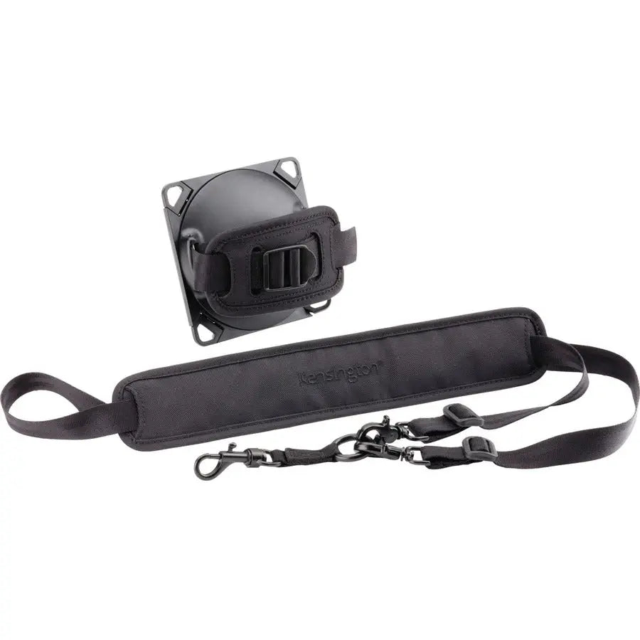 Kensington SecureBack Rotating Hand-Strap for iPad - Black, Model K67832WW