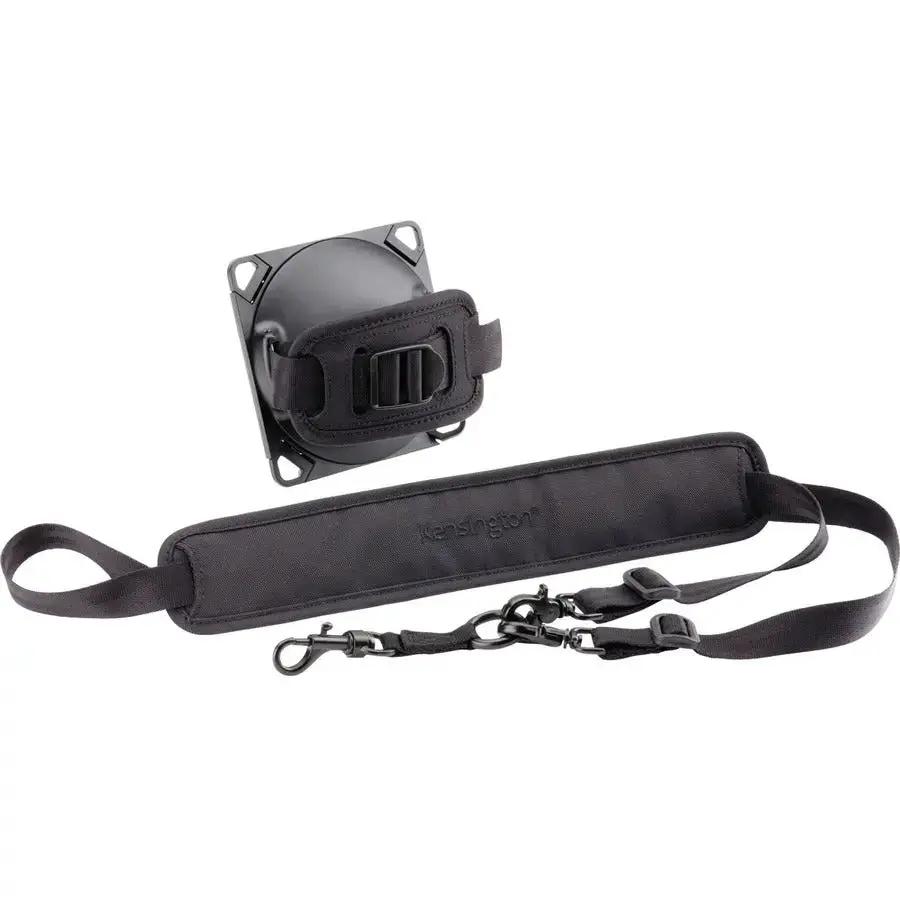 Kensington SecureBack Rotating Hand-Strap for iPad - Black, Model K67832WW by KENSINGTON TECHNOLOGY GROUP