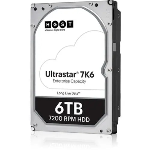 HGST Ultrastar 7K6 6TB 3.5-Inch Internal Hard Drive - Reliable Data Storage for Servers