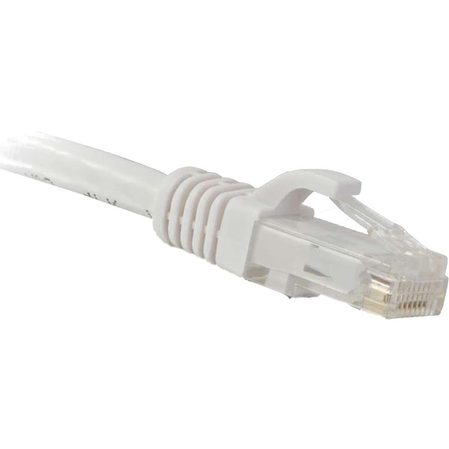 ENET Cables C6-WH-12-ENC 12 ft. Category 6 White Booted Snagless Network Cable