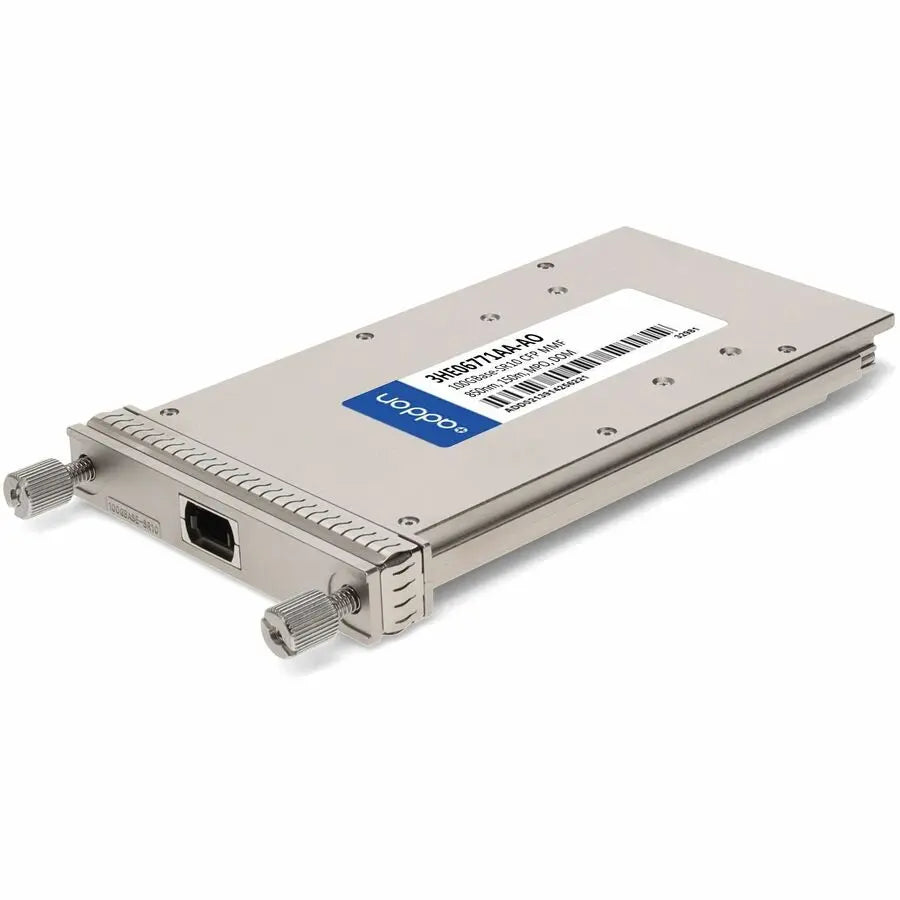 AddOn Alcatel-Lucent CFP Module 3HE06771AA-AO – 100GBase-SR10 Multi-Mode Fiber Transceiver for Short-Range Data and Video Transmission
