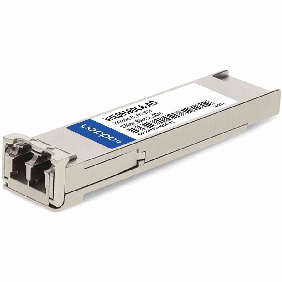 AddOn Alcatel-Lucent Nokia 3HE06590CA Compatible 10GBase-ZR XFP Transceiver (SMF, 1550nm, 80km, LC, DOM)