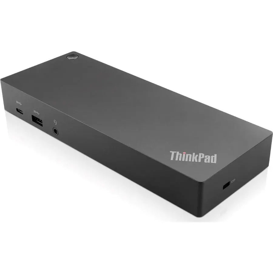 Lenovo ThinkPad Hybrid USB-C Docking Station with USB-A - Supports Dual 4K Monitors and Rapid Charging