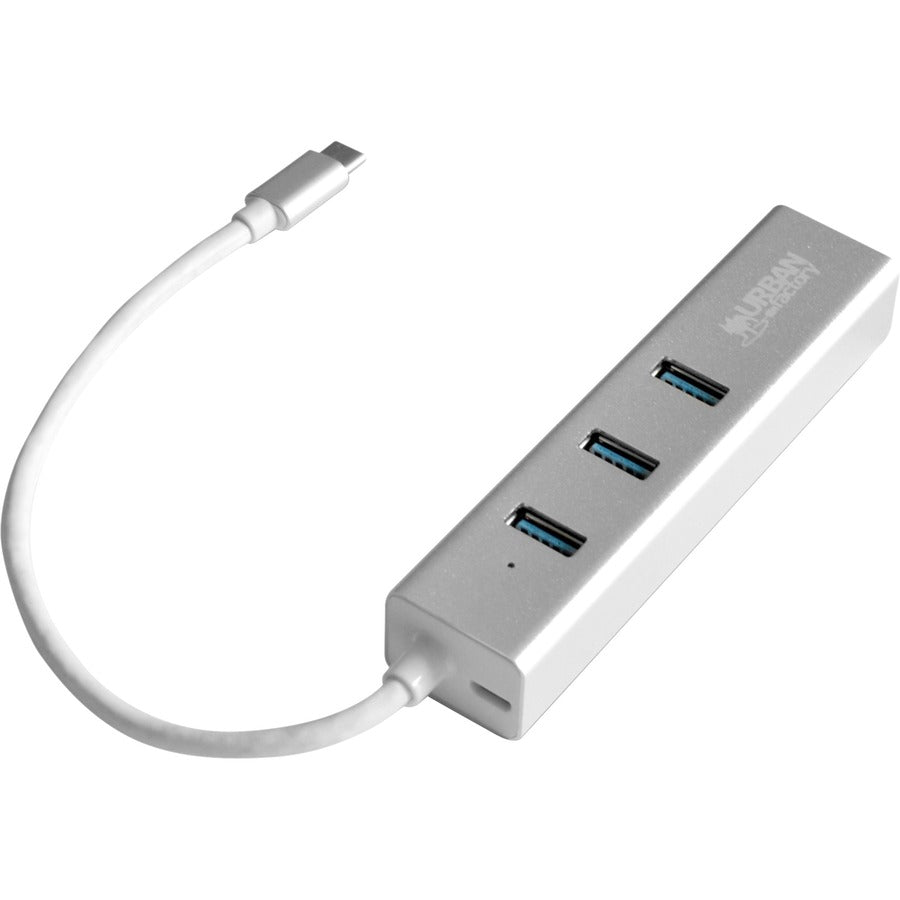 Urban Factory TCM02UF USB Type-C Compact Station with 3-Port USB 3.0 Hub and Gigabit Ethernet