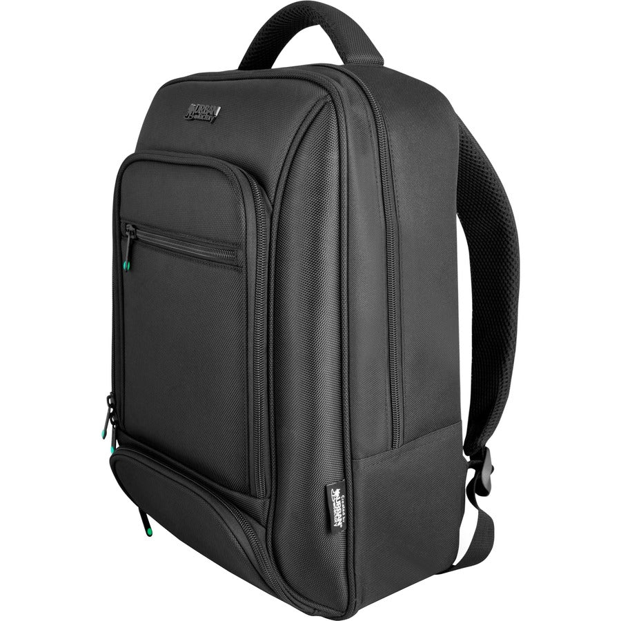 Urban Factory MIXEE MCB15UF Compact Laptop Backpack for 15.6-Inch Notebooks, Black