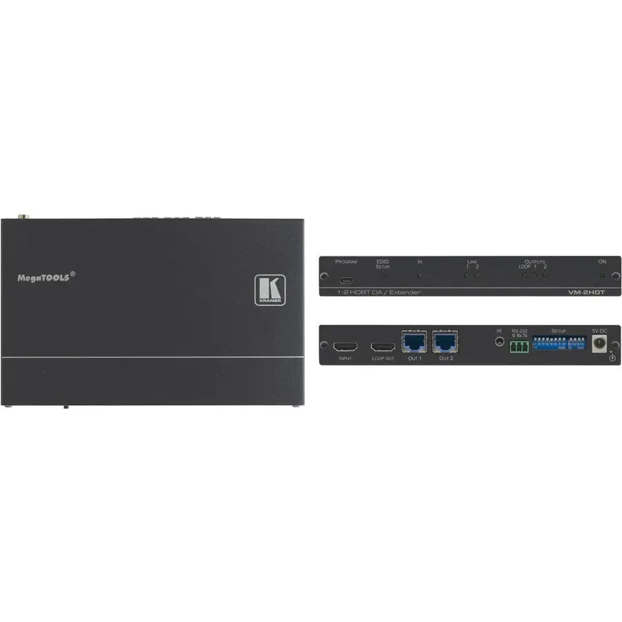 Kramer Electronics VM-2HDT 1:2 4K60 HDMI to Long-Reach HDBaseT Distributor