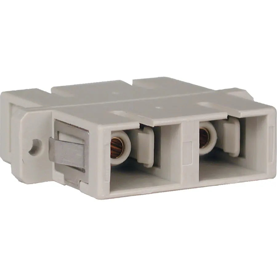 Eaton Corporation Tripp Lite N452-000 Duplex Fiber SC/SC Coupler for Singlemode and Multimode Fiber Optic Cables