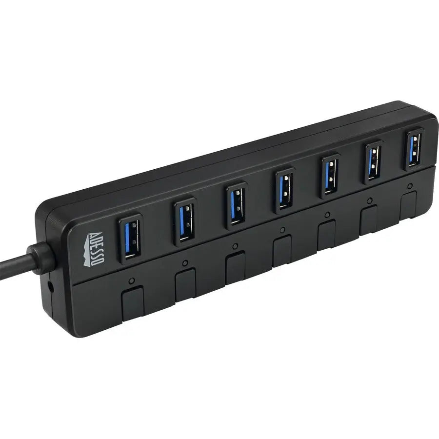 Adesso AUH-3070P 7-Port USB 3.0 Hub with External Power Adapter