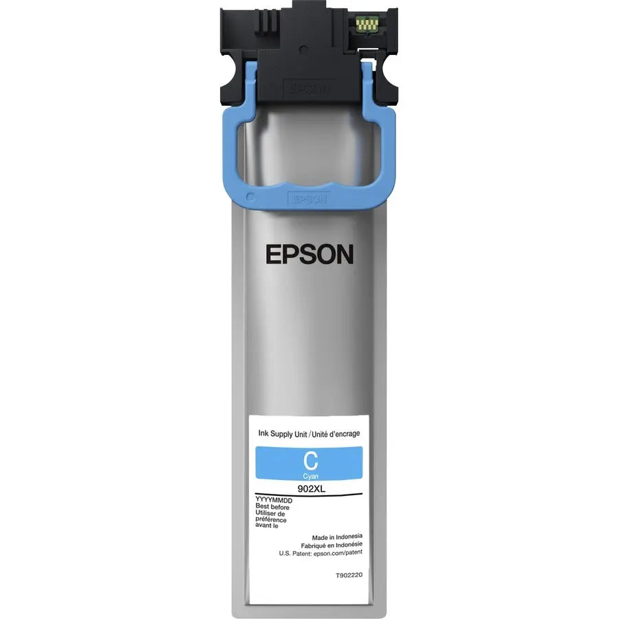 Epson DURABrite Ultra 902XL Cyan High-Yield Inkjet Cartridge for Epson Workforce Printers
