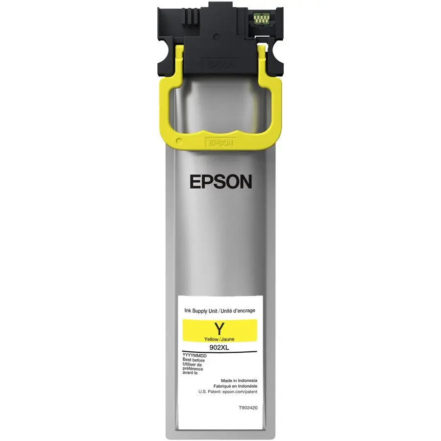 Epson DURABrite Ultra 902XL High Capacity Yellow Ink Cartridge - Print-Shop Quality for Epson Workforce Printers