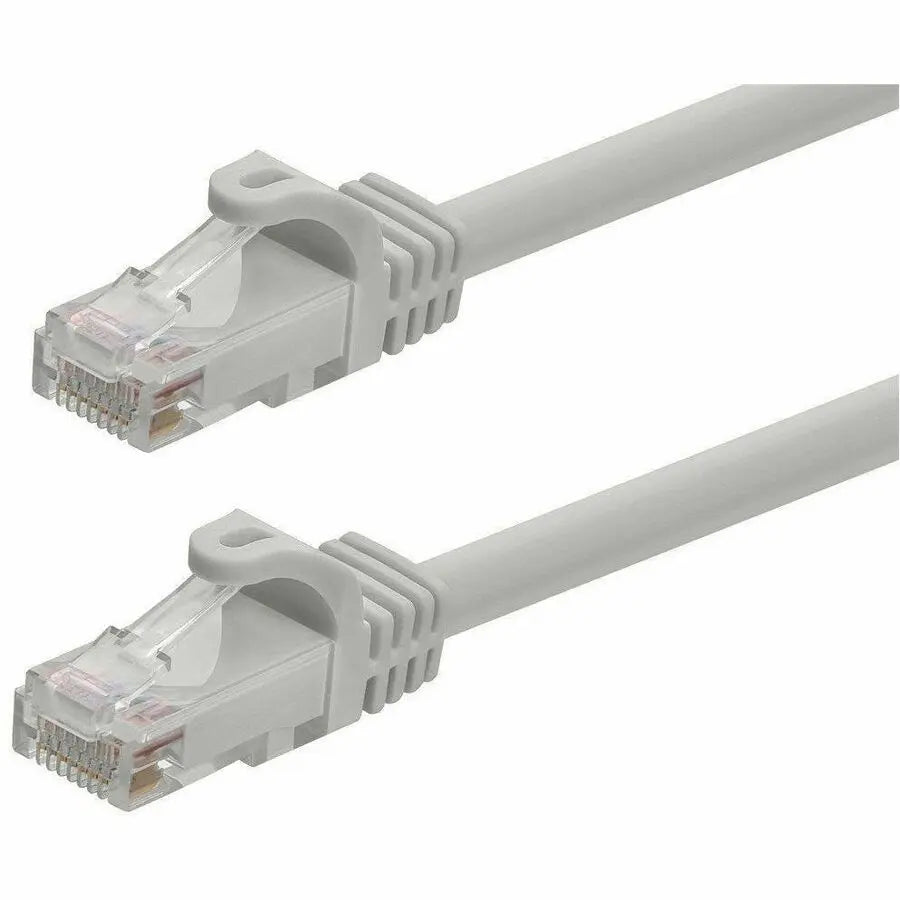 Monoprice Flexboot Series Cat6 Patch Ethernet Cable - 12 Pack, Gray