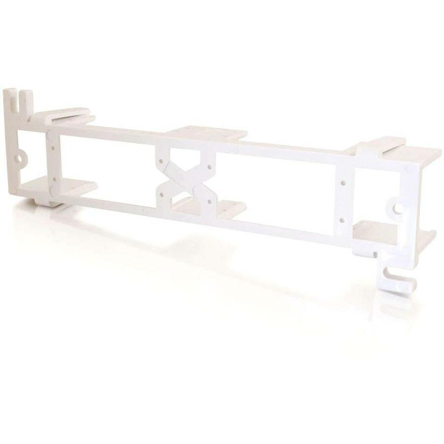 C2G Legrand Group Cross-Connect Patch Block Mounting Bracket - White
