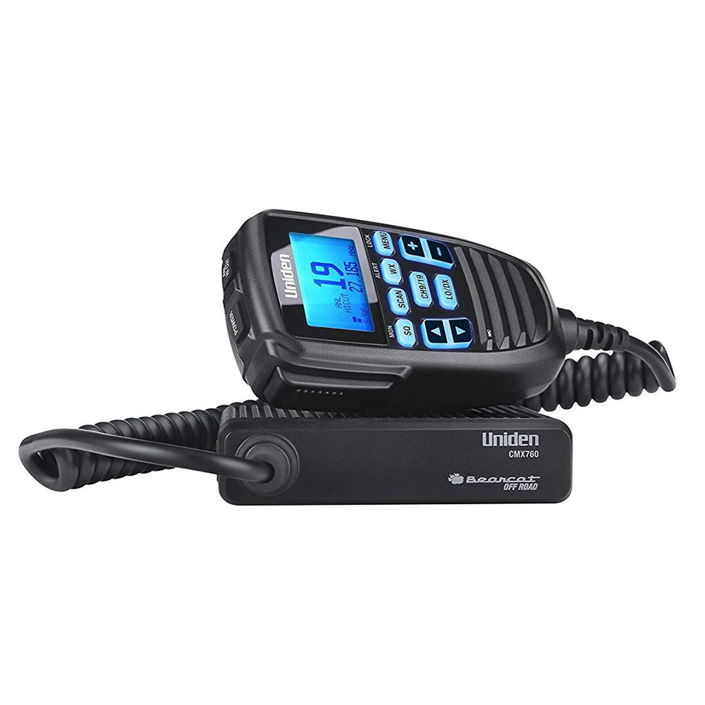 Uniden CMX760 Off-Road CB Radio with 40 Channels and NOAA Weather Alerts
