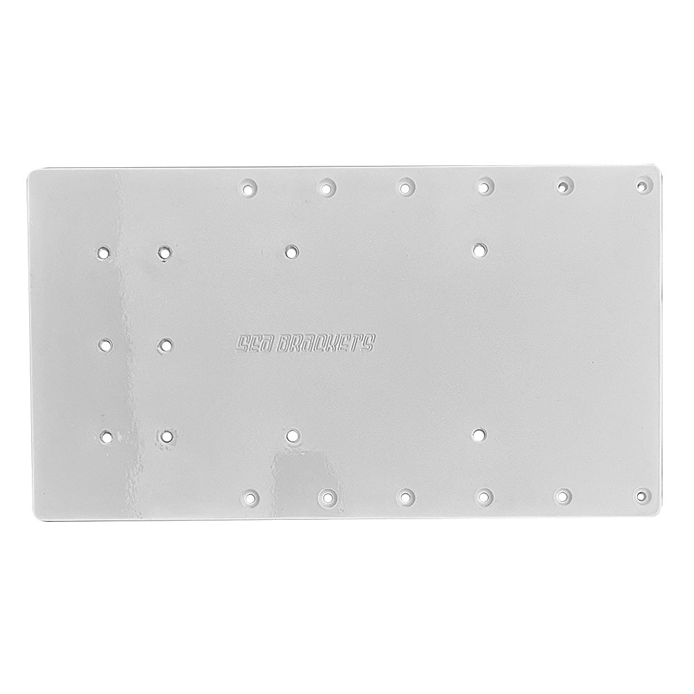 Sea Brackets 18-Inch Straight Trolling Motor Plate for Minn Kota Quest Series