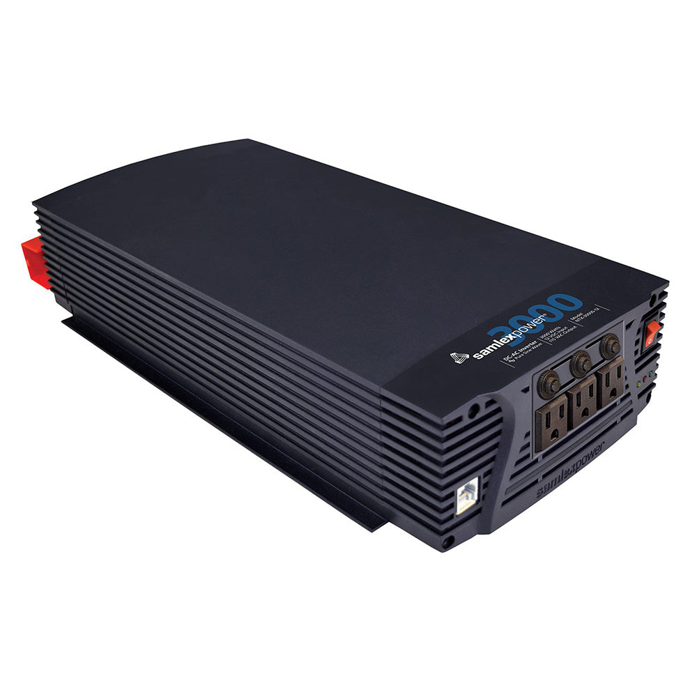 Samlex America NTX-3000S-12 3000 Watt Pure Sine Wave Inverter for Reliable AC Power Supply