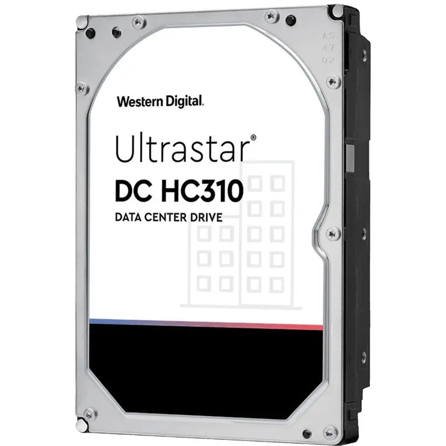 Western Digital Ultrastar DC HC310 4TB Internal SATA Hard Drive - Reliable Enterprise Storage with HelioSeal Technology