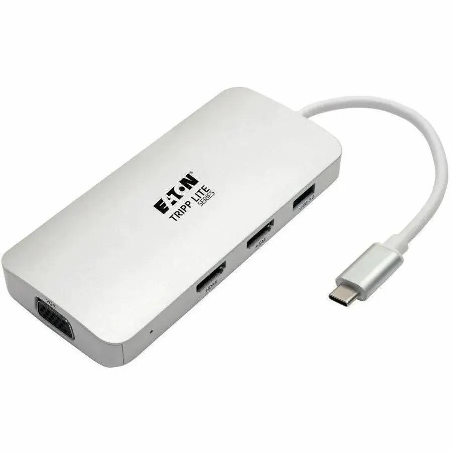 Eaton Corporation U442-DOCK12-S USB-C Docking Station with Dual HDMI, VGA, USB Hub and Power Delivery by Eaton Corporation