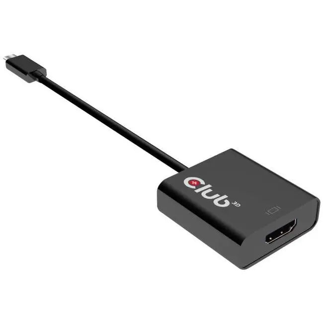 Club 3D CAC-2504 USB 3.1 Type C to HDMI 2.0 UHD 4K 60Hz Active Adapter