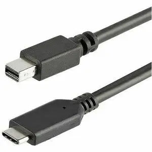 StarTech.com 1 m USB-C to Mini DisplayPort Cable - 4K 60Hz - Black - USB 3.1 Type-C to Mini DisplayPort Adapter
