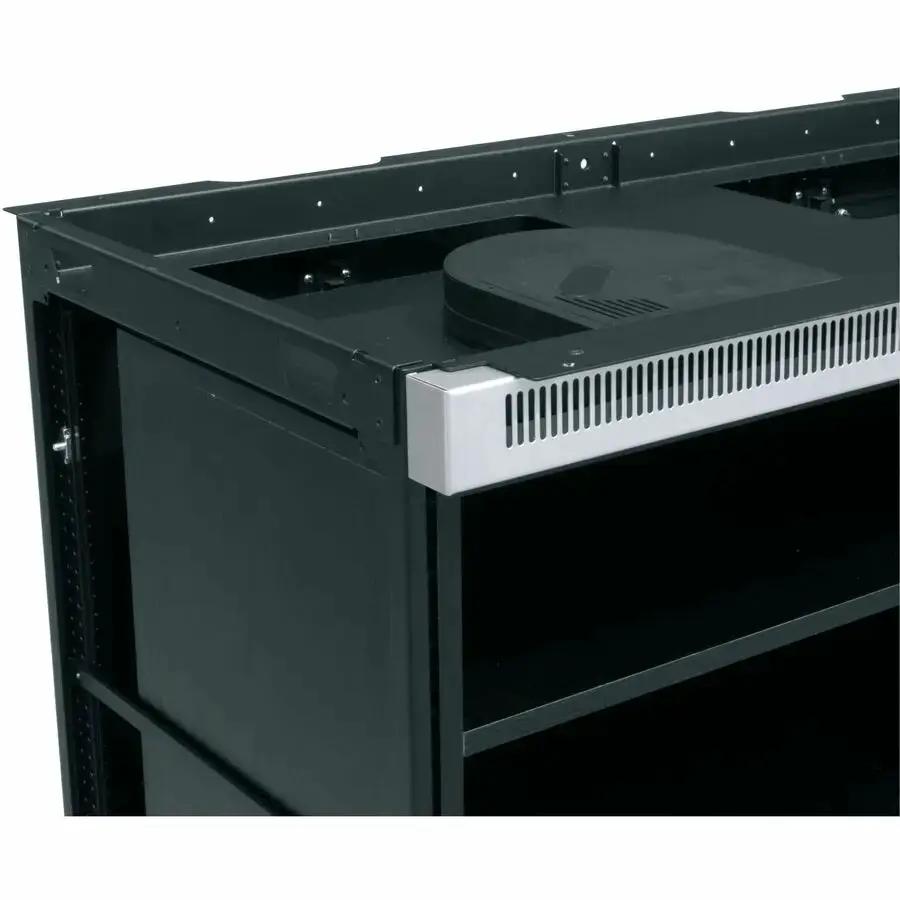 Middle Atlantic C5 Series Credenza 2-Bay Air Vent - Silver Metallic by Legrand Group