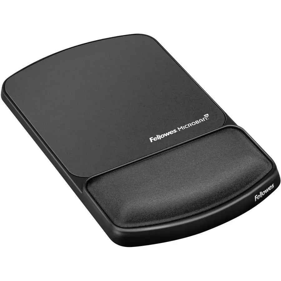 Fellowes Microban Gel Mouse Pad and Wrist Support - Graphite (Part #9175101)