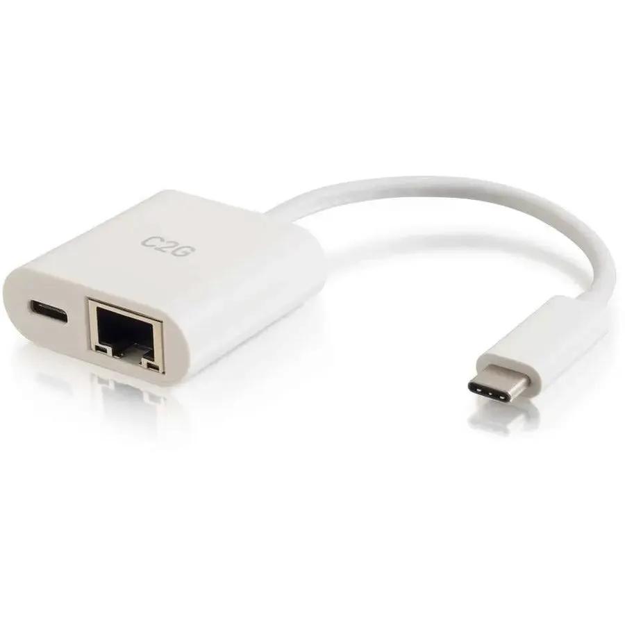LEGRAND AV C2G USB-C to Ethernet Multiport Adapter with Power Delivery (Part 29748) by Legrand Group