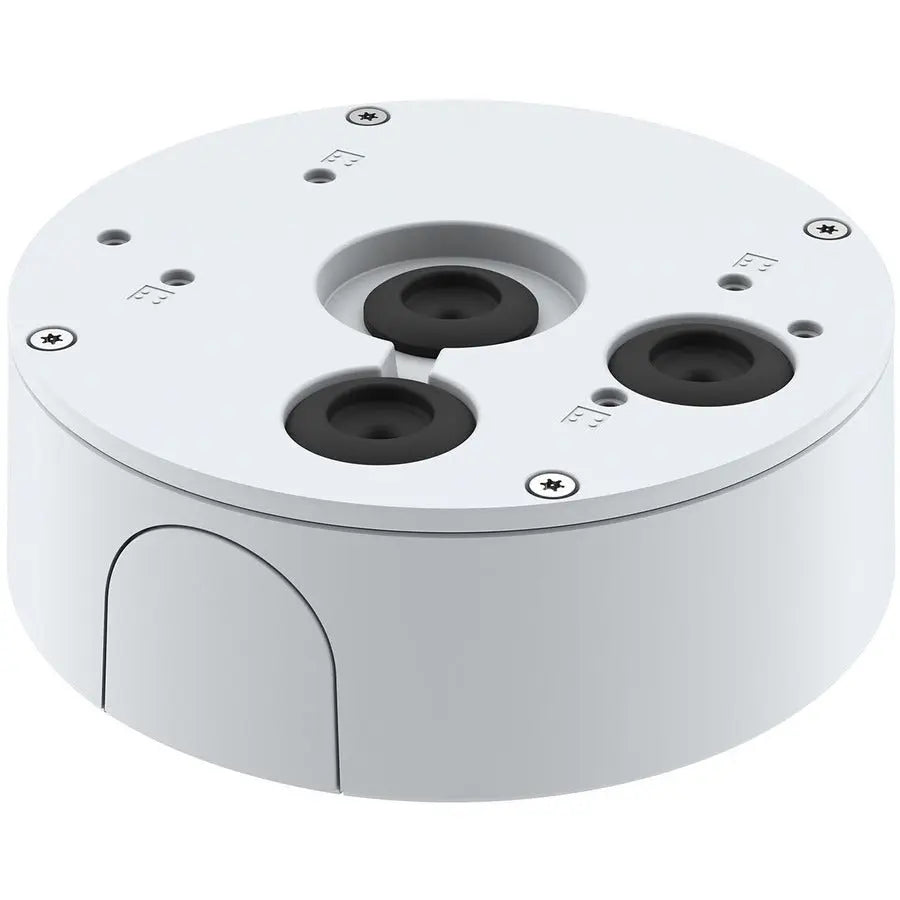 AXIS T94S01P Mounting Box for Axis Network Cameras - Indoor/Outdoor Aluminum Back Box with Powder Coated Finish