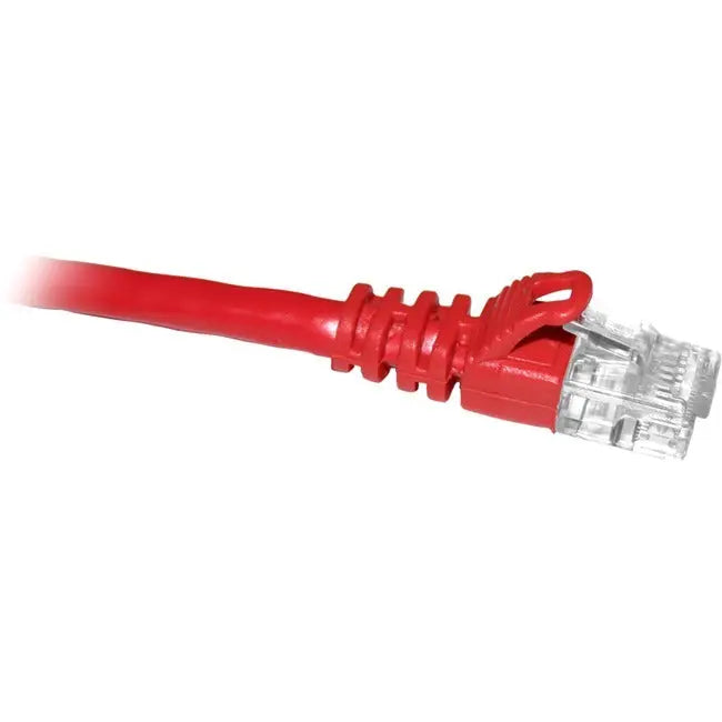ENET Cat.6 UTP Patch Network Cable – 10 ft Red Ethernet Cable for Reliable Data Connectivity