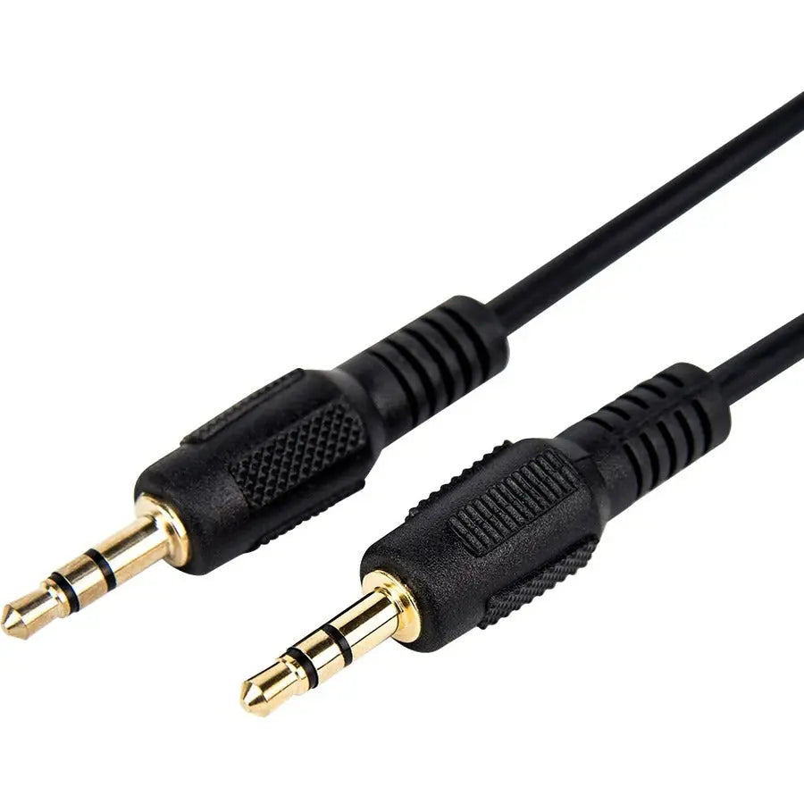 Rocstor Premium 10 ft Slim 3.5mm Stereo Audio Cable - Model Y10C190-B1