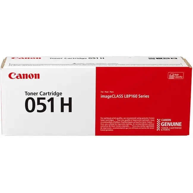 Canon 051 H Original High Yield Black Laser Toner Cartridge for Canon imageClass Series
