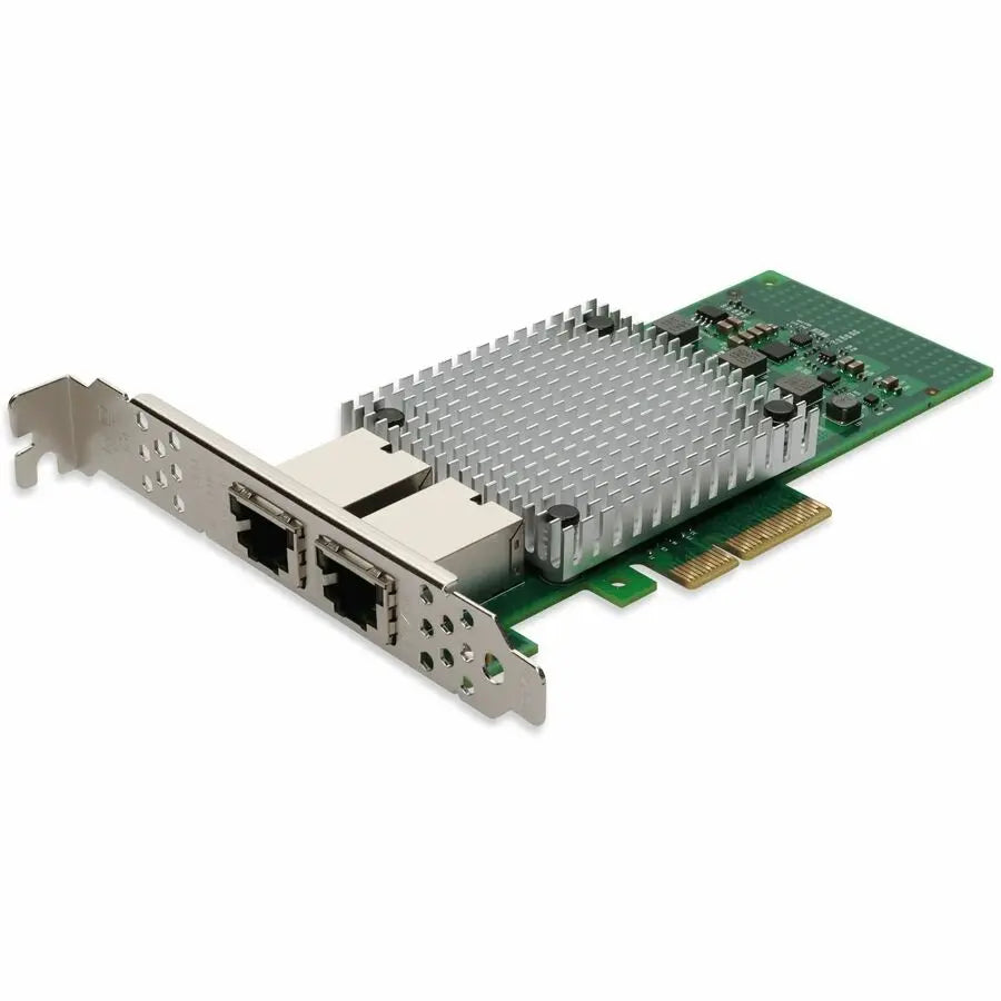AddOn Industry Standard 10Gbps Dual RJ-45 PCIe 3.0 x8 Network Interface Card - Model ADD-PCIE3-2RJ45-10G