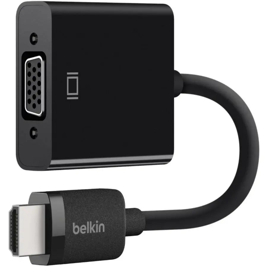 Belkin AV10170bt HDMI to VGA Adapter with Micro-USB Power and Audio Support