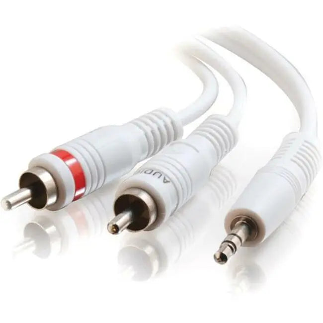 C2G Legrand Group 40373 3.5mm Stereo to RCA Audio Cable for Apple Devices