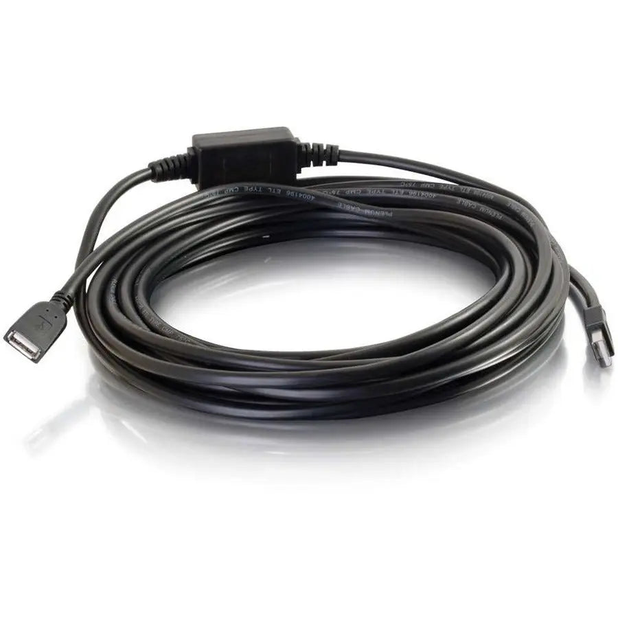 Legrand C2G 32ft Active USB A Male to Female Extension Cable with Plenum Rated Jacket