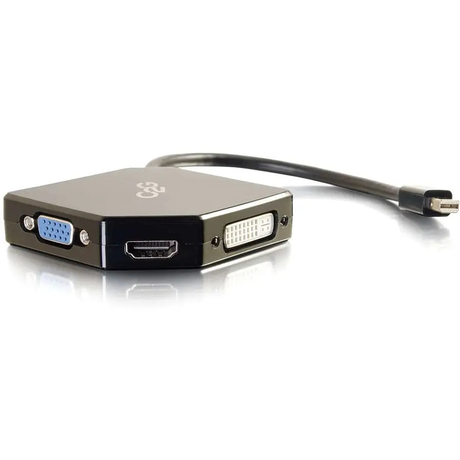 C2G Mini DisplayPort to HDMI, VGA, or DVI Adapter Converter – Versatile Video Output Solution by Legrand Group
