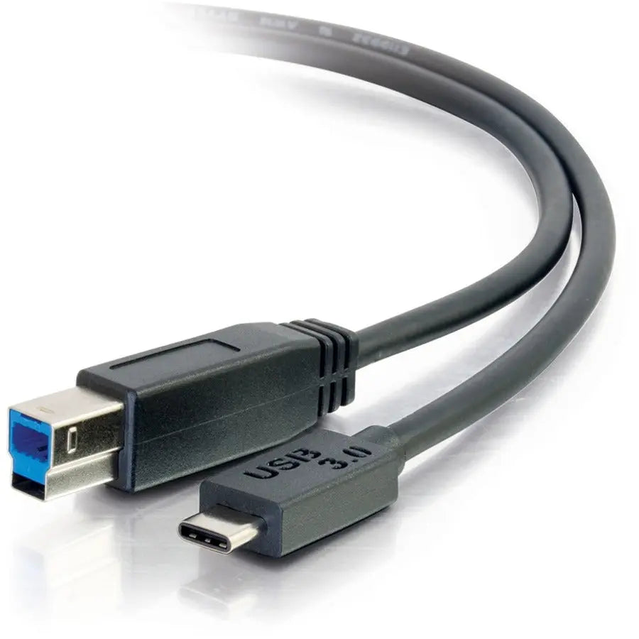C2G 10ft USB C to USB B Cable - USB 3.2 Gen 1 - 5Gbps Data Transfer - Legrand Group Part 28867