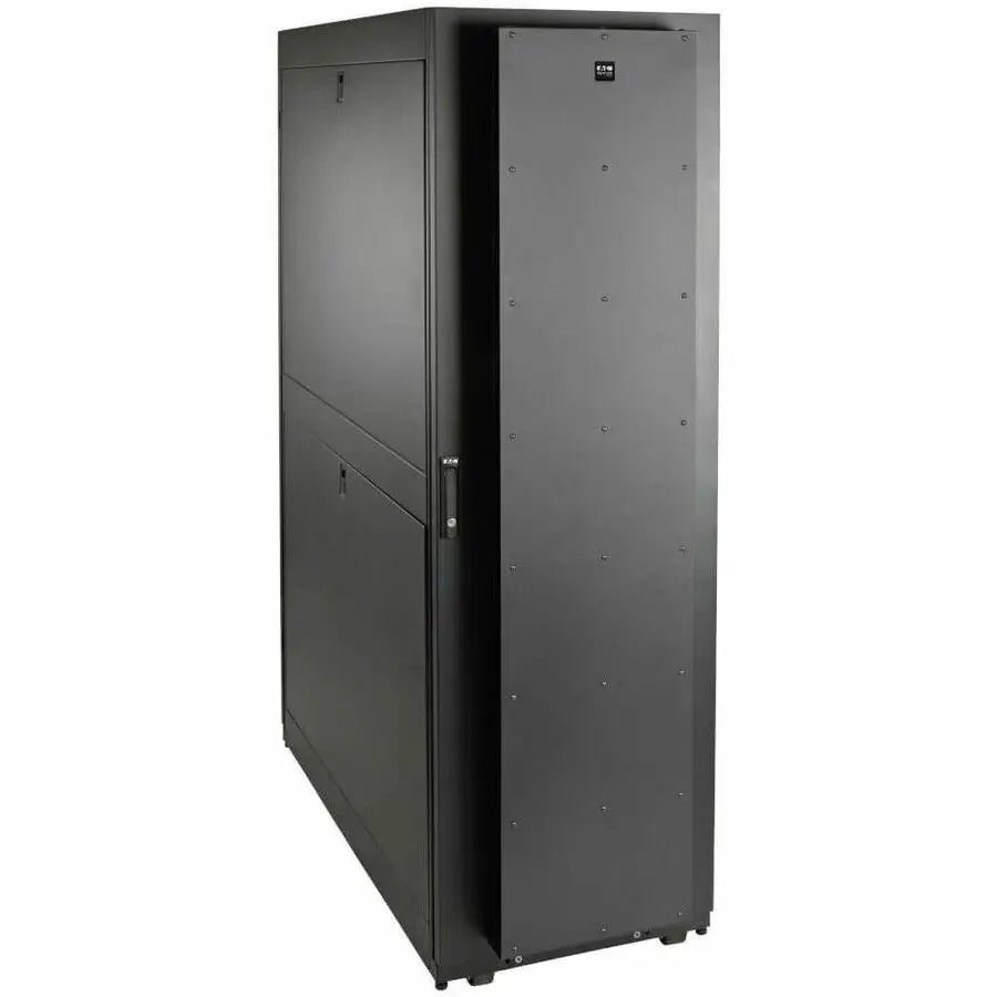 Eaton Corporation SRQP42UB SmartRack 42U Quiet Server Rack Enclosure Cabinet with Sound Suppression