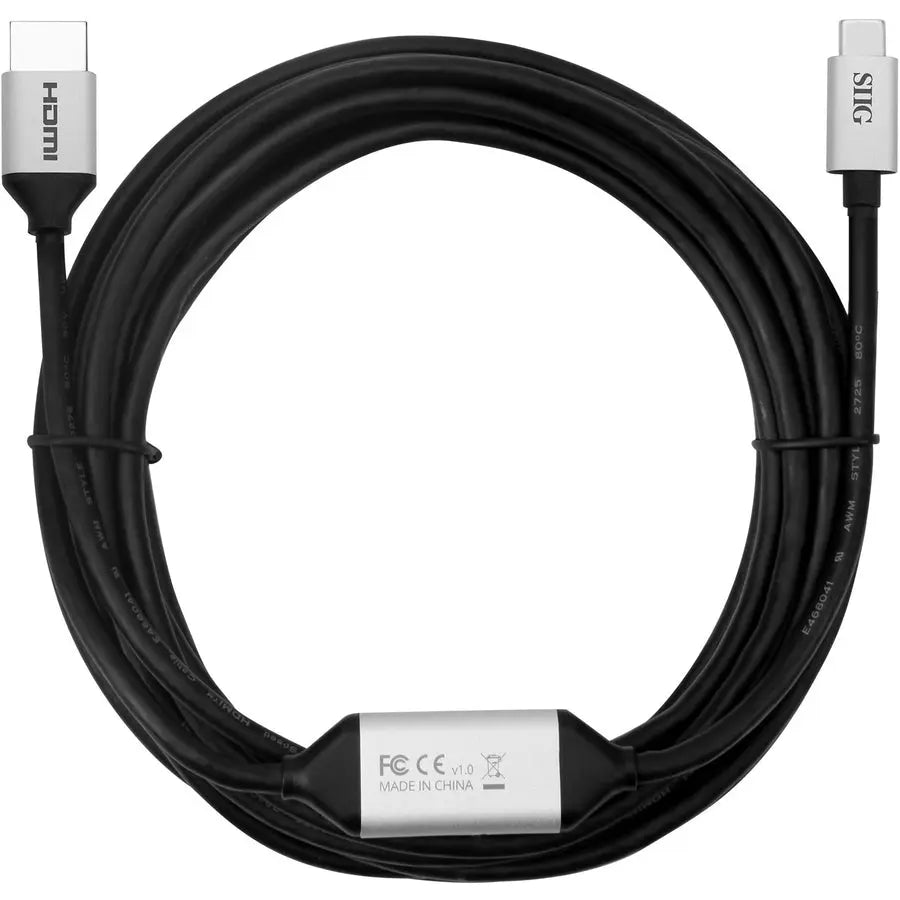 SIIG 5M USB-C to HDMI 4K 60Hz Active Cable - Model CB-TC0511-S1