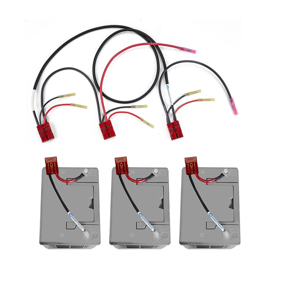 Connect-Ease 36V Trolling Motor Separated Battery System with 5 ft Extension - Model RCE36VB5CHK