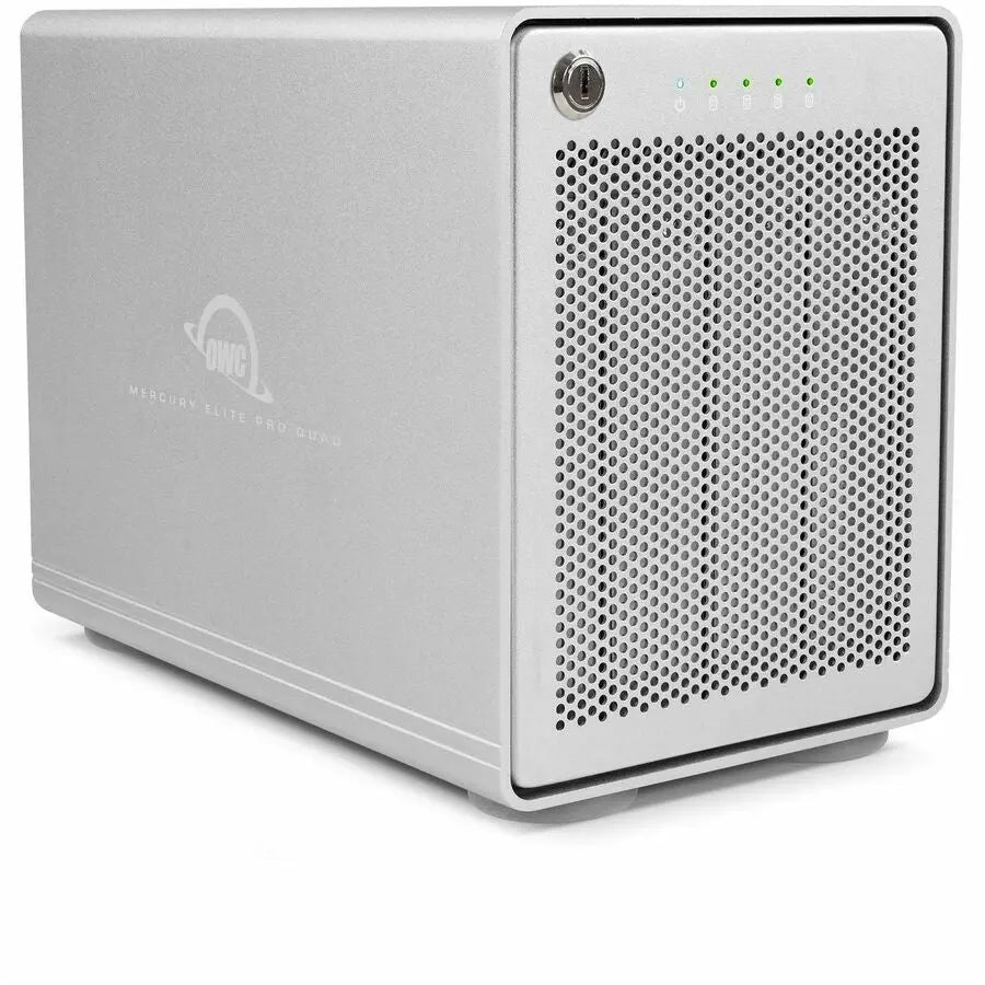 OWC Mercury Elite Pro Quad USB-C (10Gb/s) RAID Storage Enclosure with SoftRAID for Professional Data Management