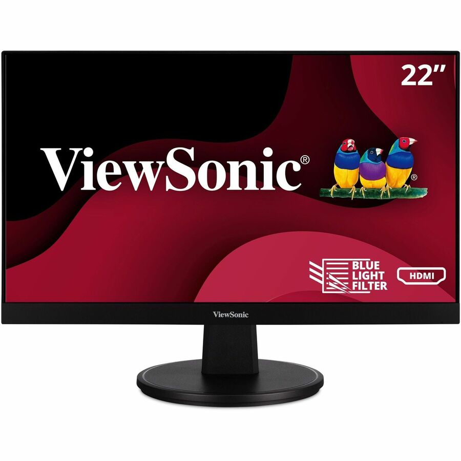 ViewSonic VA2256-MHD 22-Inch Full HD IPS Monitor with FreeSync, HDMI, DisplayPort, and VGA for Business and Home Use