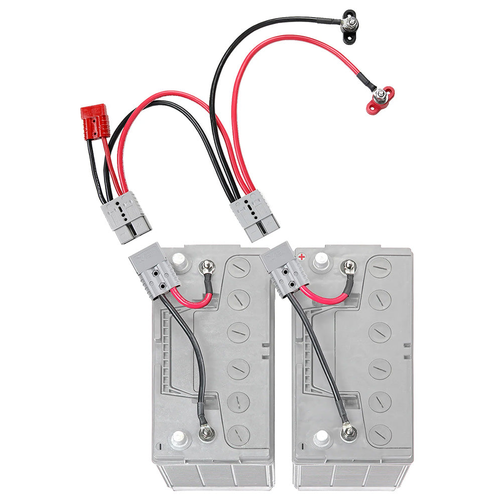 Connect-Ease Outboard Motor Dual Battery Kit 6 AWG for Marine Power and Electronics