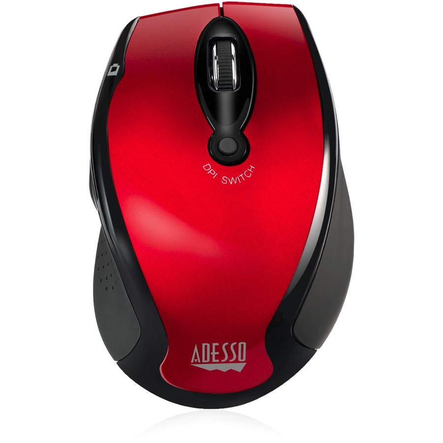 Adesso iMouse M20R Wireless Ergonomic Optical Mouse with Adjustable DPI and 30-Foot Range